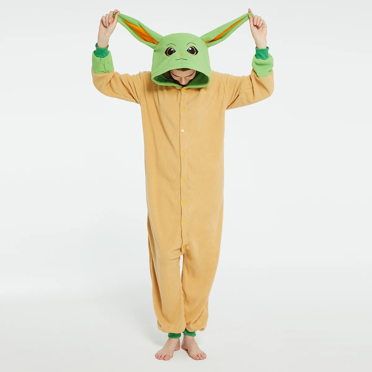 Baby Clothing Newborn - Kostium na Halloween dla dorosłych Yoda