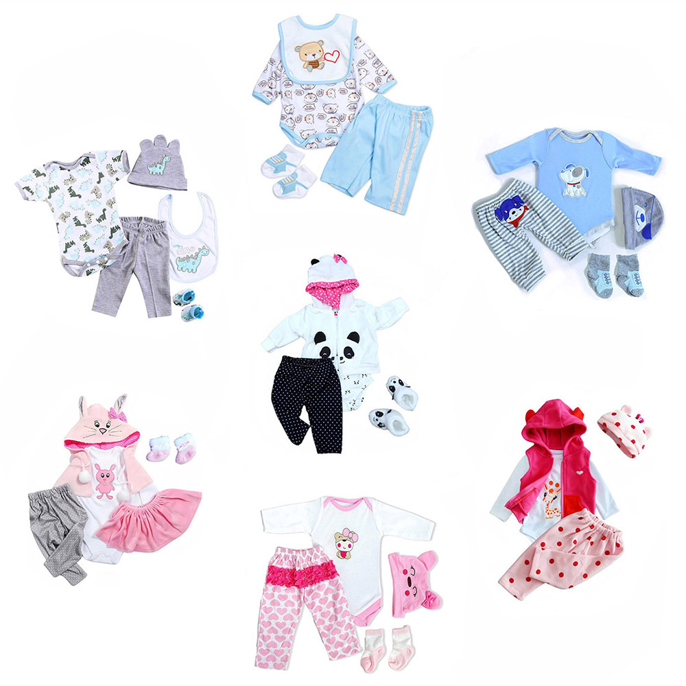 Baby Clothing Newborn - Reborn Doll Clothes Baby Girl Boy