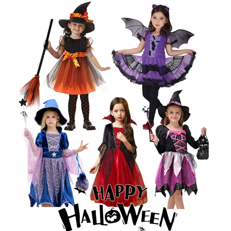 Baby Q Clothing - Strój na Halloween dla dziewczynek, sukienka
