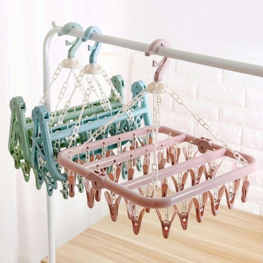 Baby Clothing Drying Rack - 1 szt. Suszarka na ubrania z
