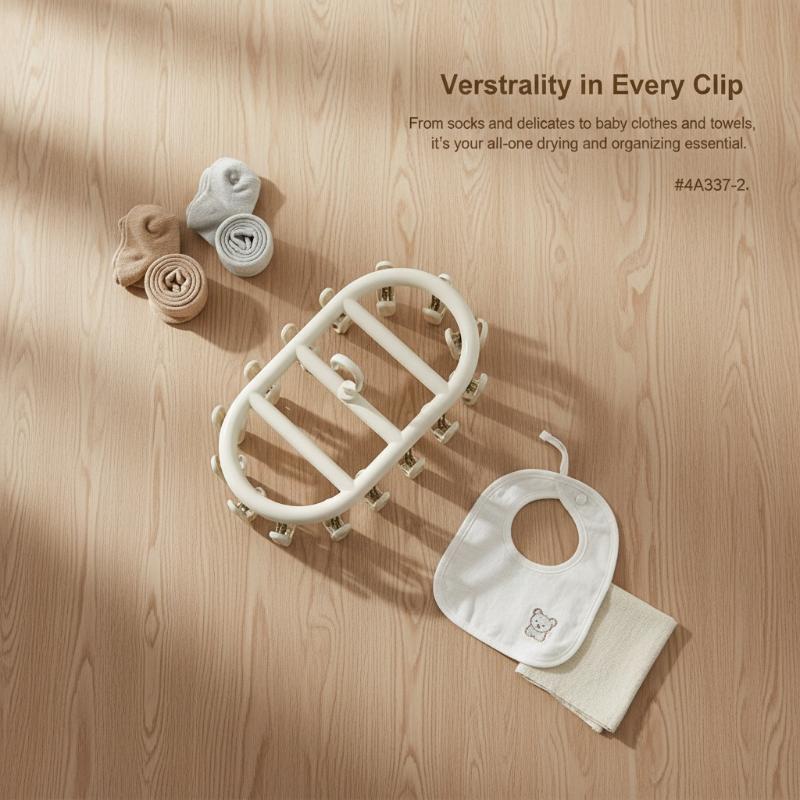 Baby Clothing Drying Rack - Innowacyjna okrągła suszarka na ubranka dziecięce