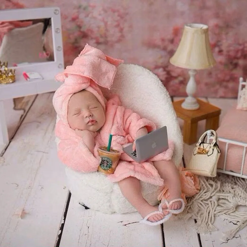 Baby Clothing Newborn - Rekwizyty do sesji zdjęciowej noworodka: miękki