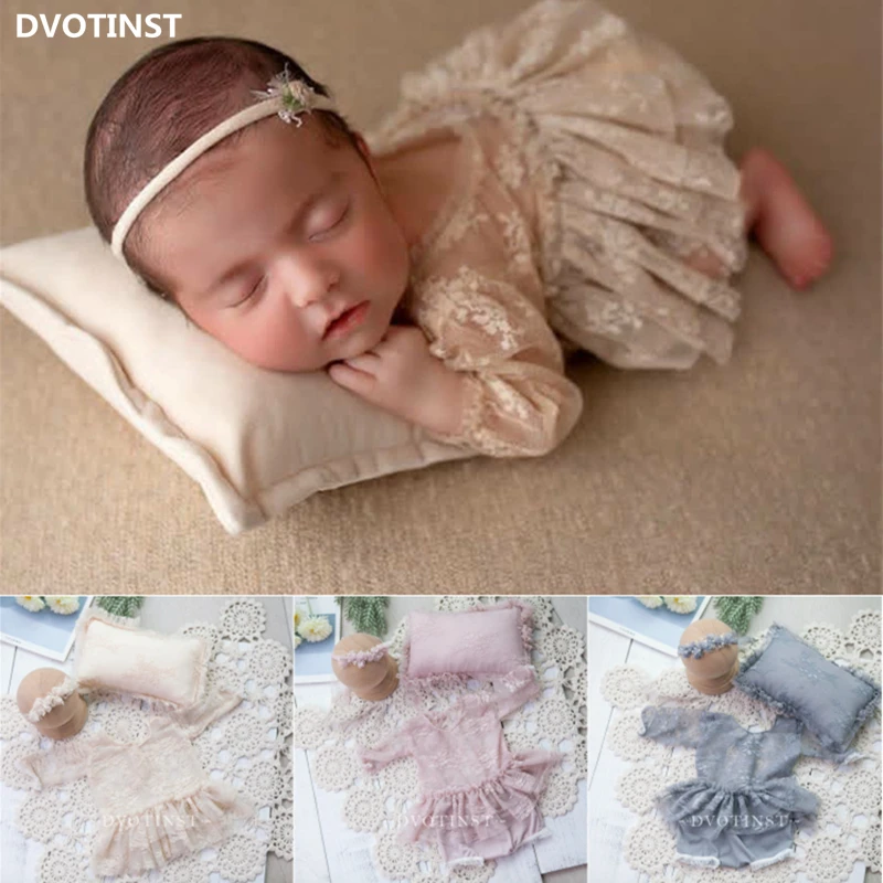 Baby Clothing Newborn - Rekwizyty do sesji noworodkowej dla dziewczynki,