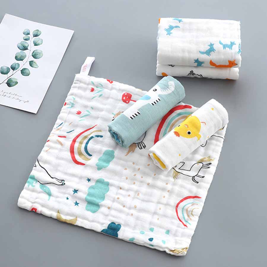 Baby Clothing Fabric - 1 sztuk/5 sztuk ręcznik do twarzy