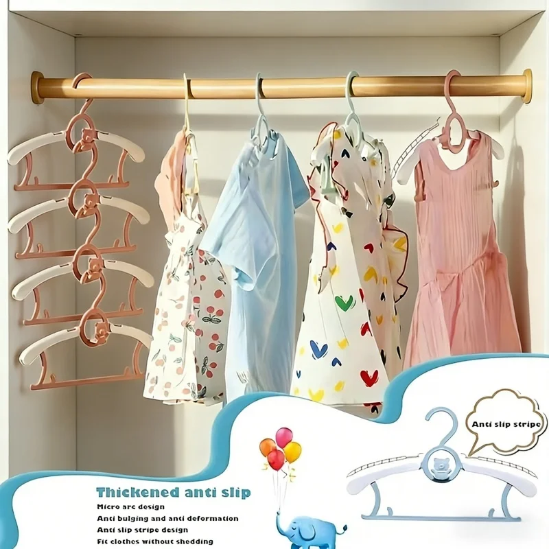 Baby Clothing Drying Rack - 30 sztuk plastikowych wieszaków na ubranka
