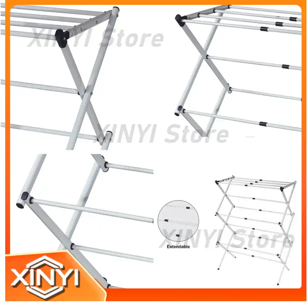 Baby Clothing Drying Rack - Składana Stojąca Wieszak na Ubrania dla
