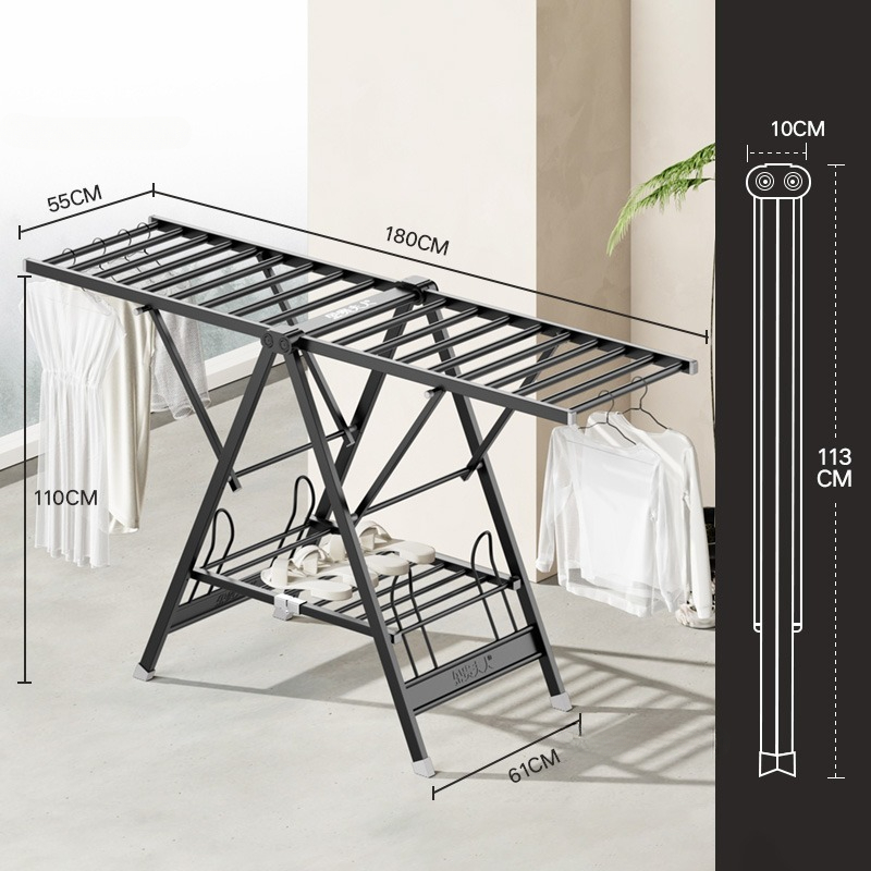 Wieszak składany na cztery por – Baby Clothing Drying Rack recenzja i cena