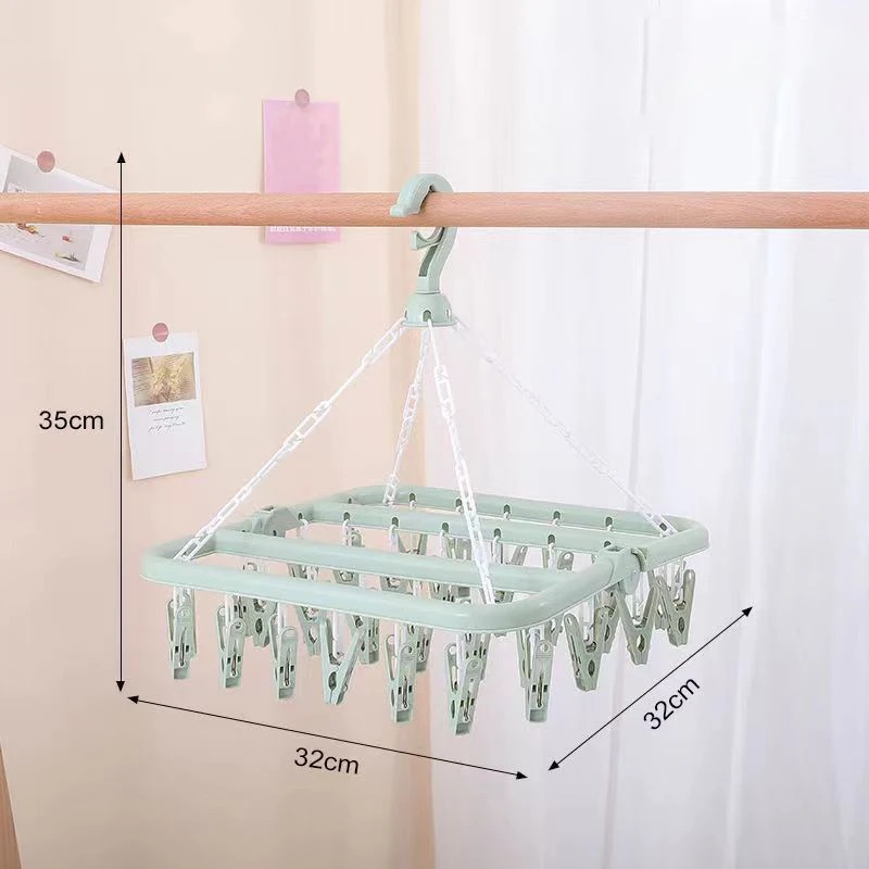 Wieszak do suszenia ubrań z 32 – Baby Clothing Drying Rack recenzja i cena