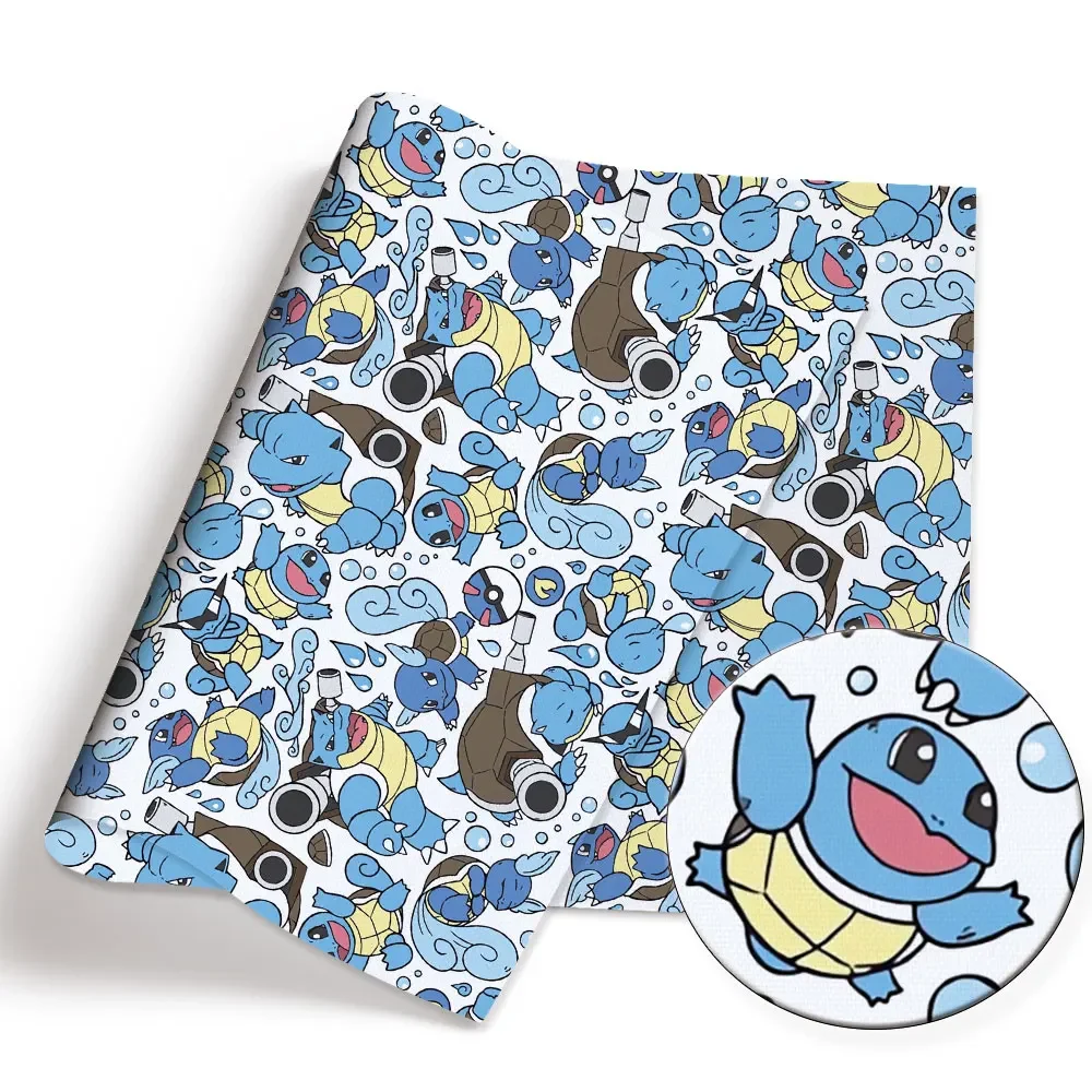 Pokemon Cartoon Fabric140 * 50 – Baby Clothing Fabric recenzja i cena