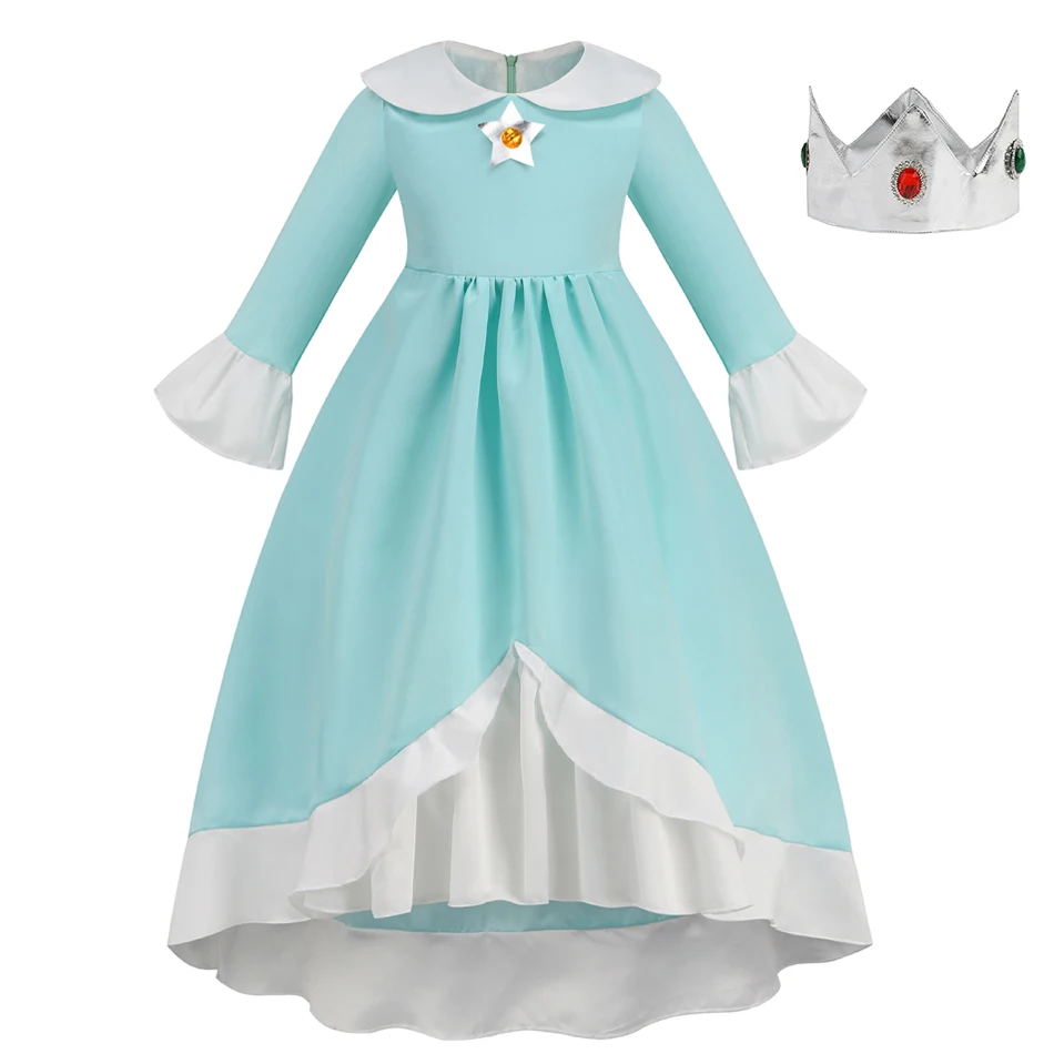 Brzoskwiniowa sukienka księżni – Baby Q Clothing recenzja i cena