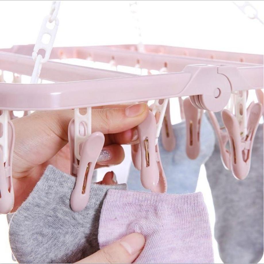 1 szt. Suszarka na ubrania z 3 – Baby Clothing Drying Rack recenzja i cena