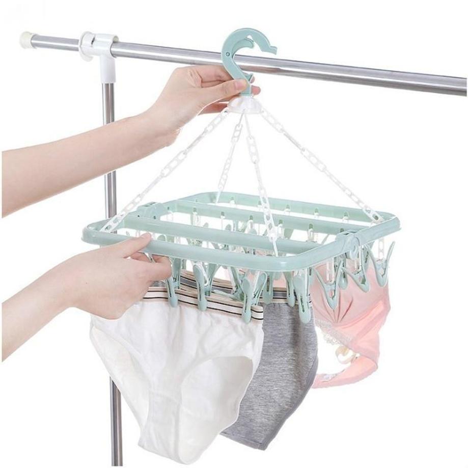 1 szt. Suszarka na ubrania z 3 – Baby Clothing Drying Rack recenzja i cena