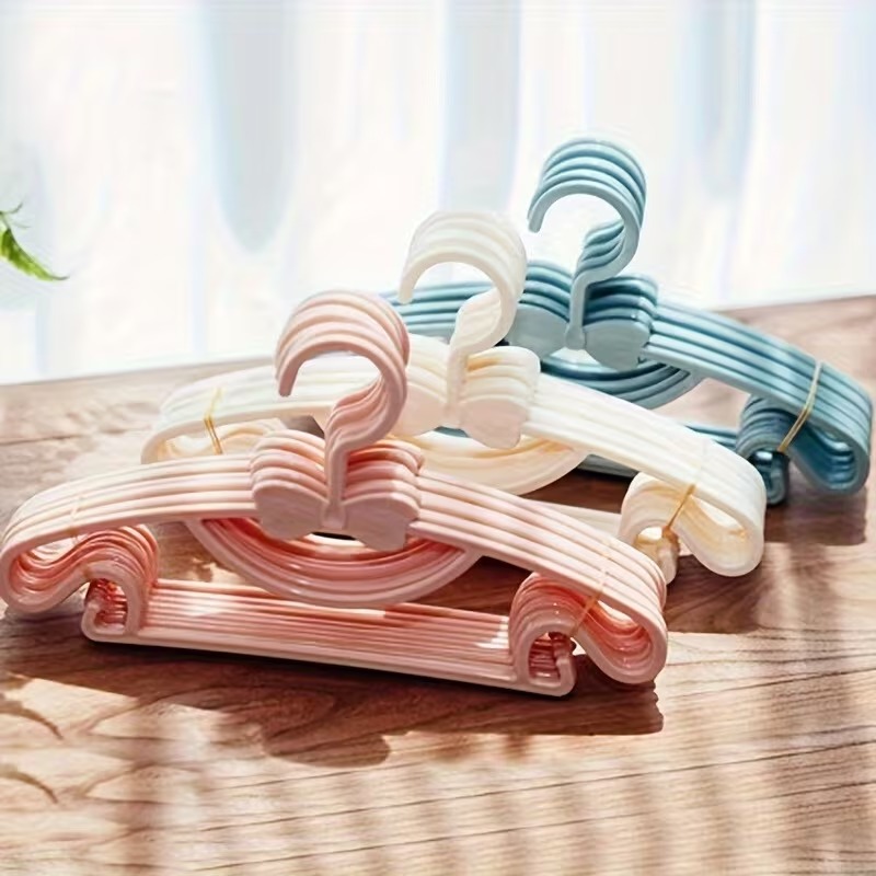 10-100 SZT. Plastikowe wieszak – Baby Clothing Drying Rack recenzja i cena