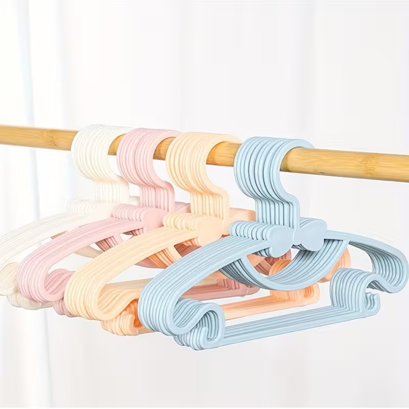 10-100 SZT. Plastikowe wieszak – Baby Clothing Drying Rack recenzja i cena