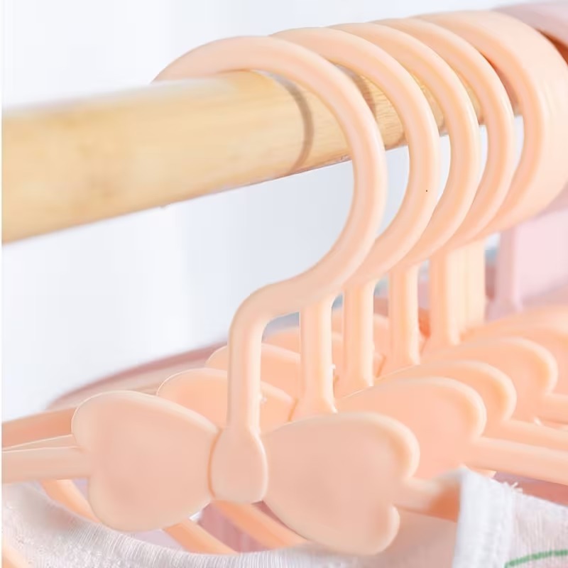10-100 SZT. Plastikowe wieszak – Baby Clothing Drying Rack recenzja i cena