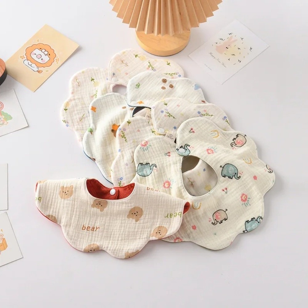 Uroczy dwustronny śliniak dla  – Baby Clothing Fabric recenzja i cena