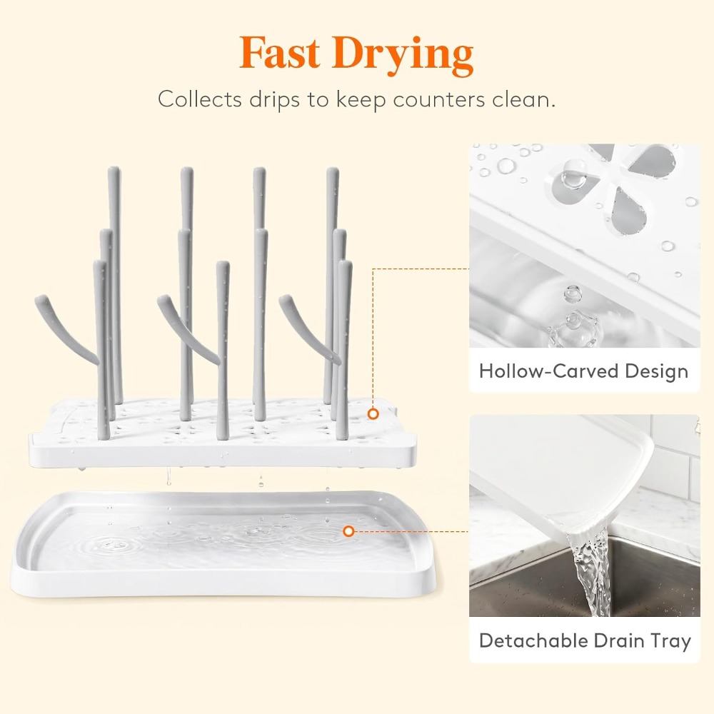 Stojak do suszenia butelek dla – Baby Clothing Drying Rack recenzja i cena