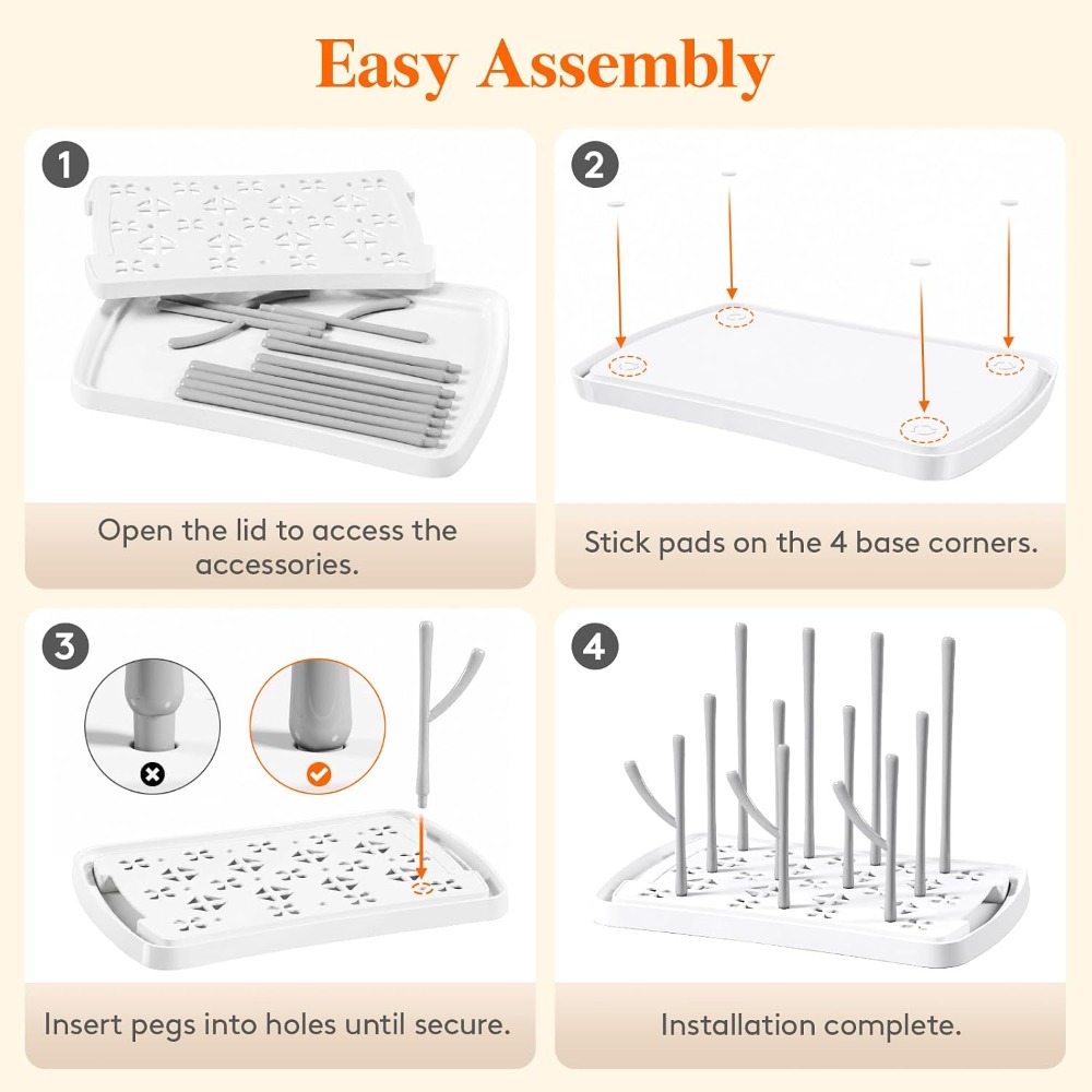 Stojak do suszenia butelek dla – Baby Clothing Drying Rack recenzja i cena
