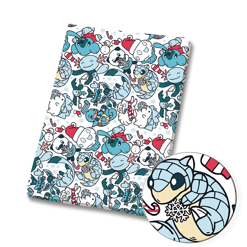 Pokemon Cartoon Tkanina140 * 5 – Baby Clothing Fabric recenzja i cena