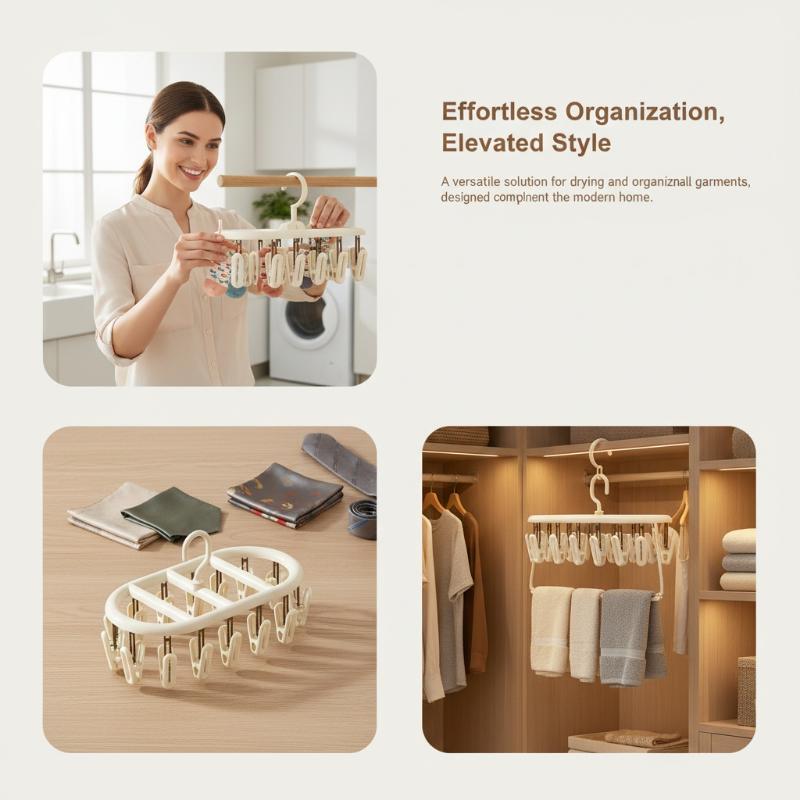 Innowacyjna okrągła suszarka n – Baby Clothing Drying Rack recenzja i cena