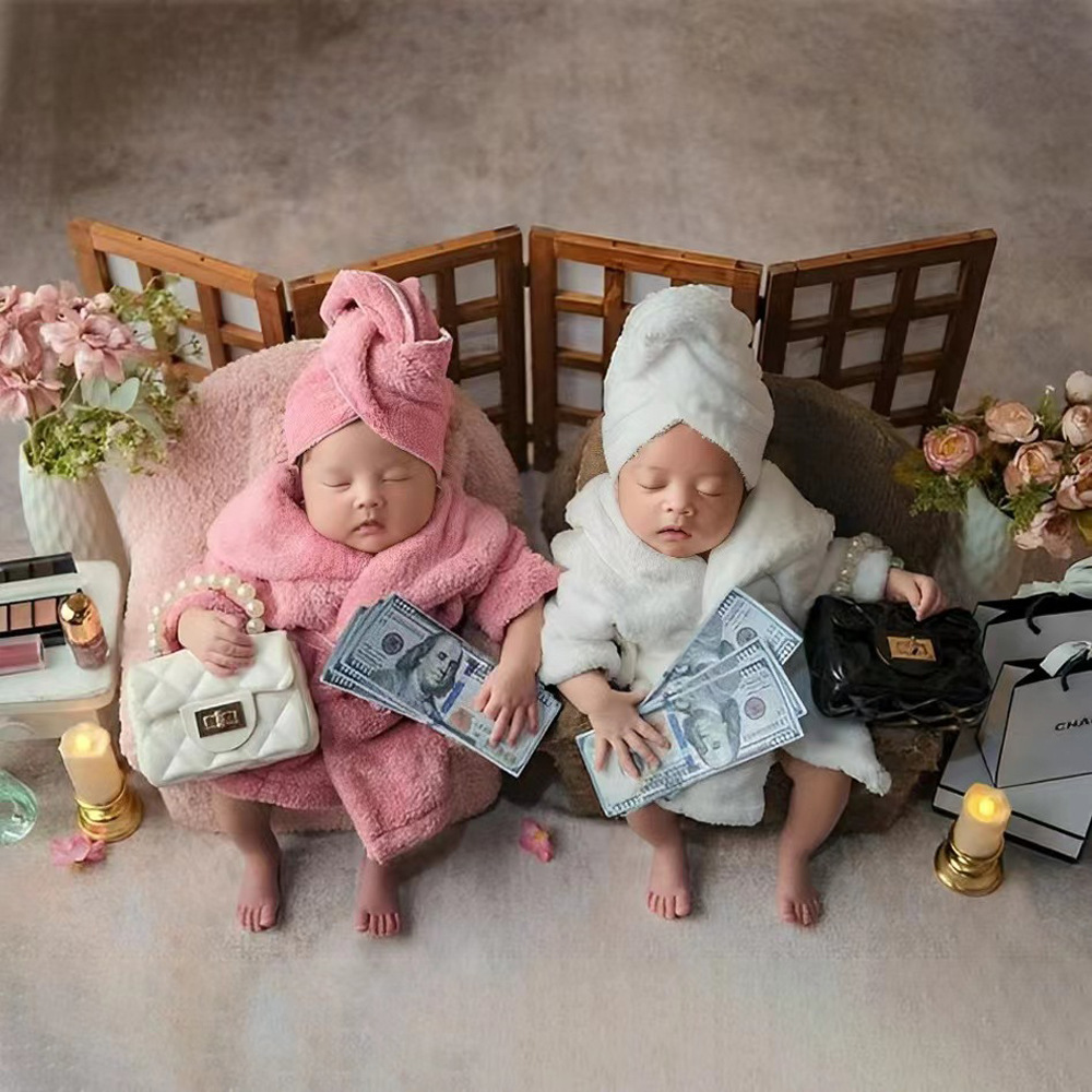 Rekwizyty do sesji zdjęciowej  – Baby Clothing Newborn recenzja i cena