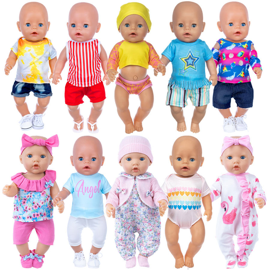 Ubranka dla lalek 18-calowych  – Baby Clothing Newborn recenzja i cena