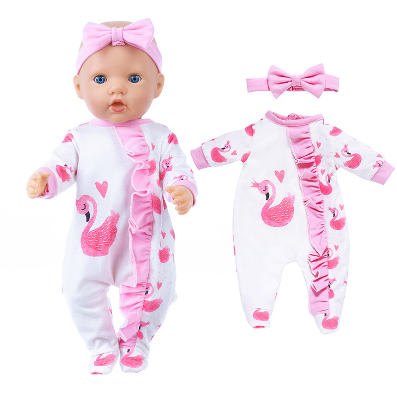 Ubranka dla lalek 18-calowych  – Baby Clothing Newborn recenzja i cena