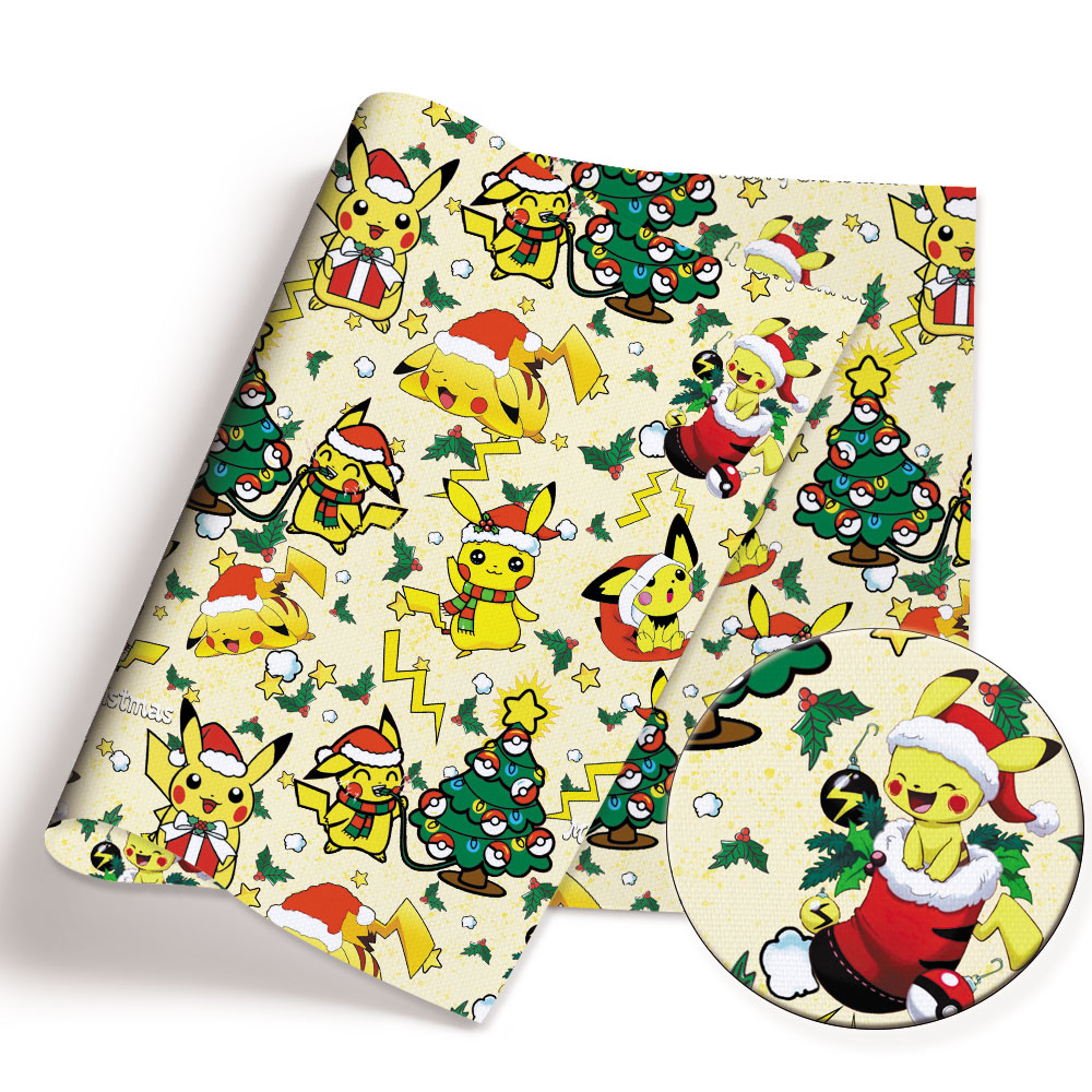 Pokemon Cartoon Tkanina140 * 5 – Baby Clothing Fabric recenzja i cena