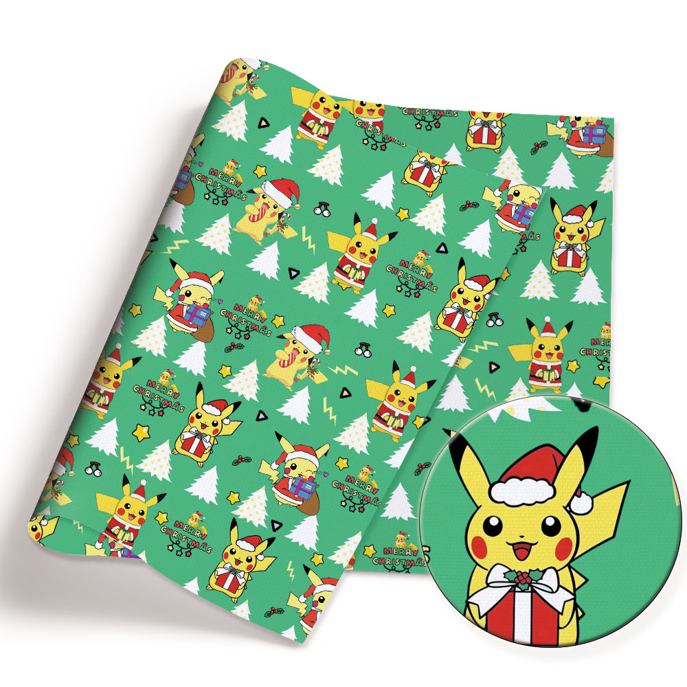 Pokemon Cartoon Tkanina140 * 5 – Baby Clothing Fabric recenzja i cena